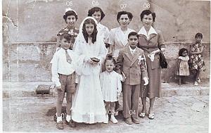 COMMUNIONS ORAN DU PATRONAGE ORAN DE LA JUS SAINT LOUIS   19XX EN FAMILLE